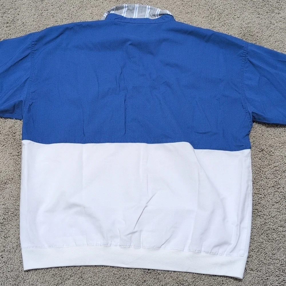 Vintage Grandpa Collared Shirt Windridge Mervyn's Size Large - Picture 7 of 11